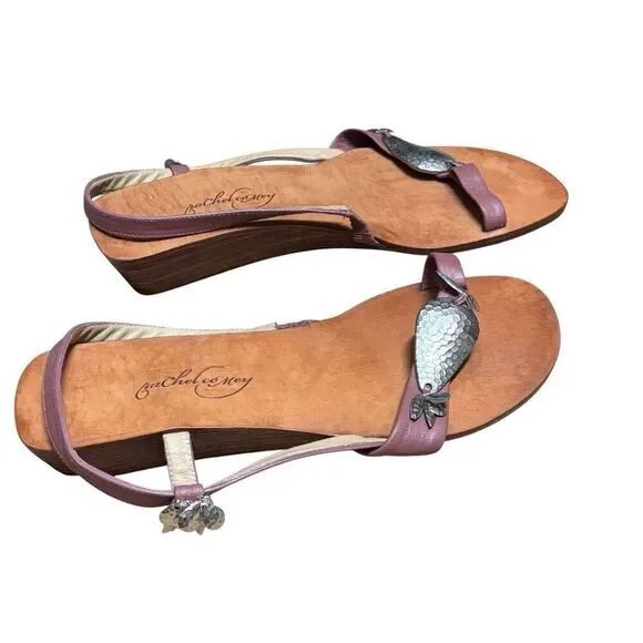 Rachel Comey Slingback Sandal with Metallic Embellishment NWOB Size 7 1/2